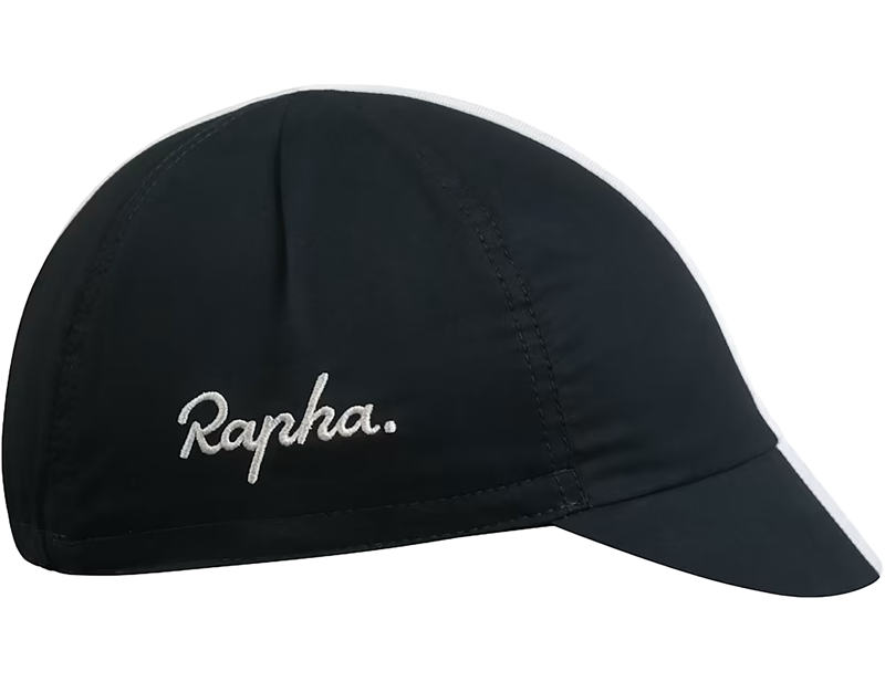 Rapha Cap II in Black/White-2