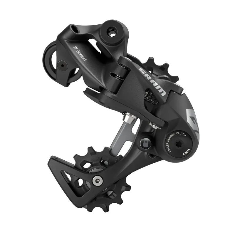 Balfes Bikes Sram SRAM Rear Derailleur GXDH 7-Speed Medium Cage A3: BLACK 7 SPEED | Free postage over £30, £10 off first order, price match & 0% finance.