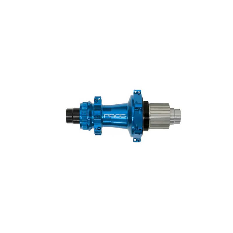 Balfes Bikes Hope Pro 5 Rear Centre Lock S/Pull 24H 142 x 12mm Shimano HG Steel Hub in Blue | Free postage over £30, £10 off first order, price match & 0% finance.