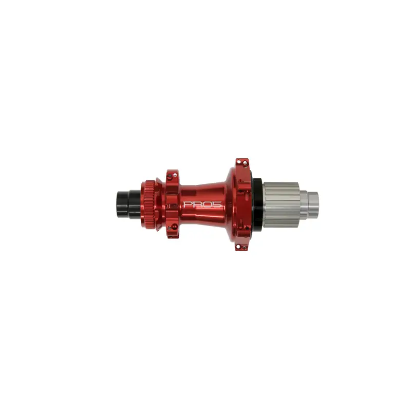 Balfes Bikes Hope Pro 5 Rear Centre Lock S/Pull 24H 142 x 12mm Shimano HG Steel Hub in Red | Free postage over £30, £10 off first order, price match & 0% finance.