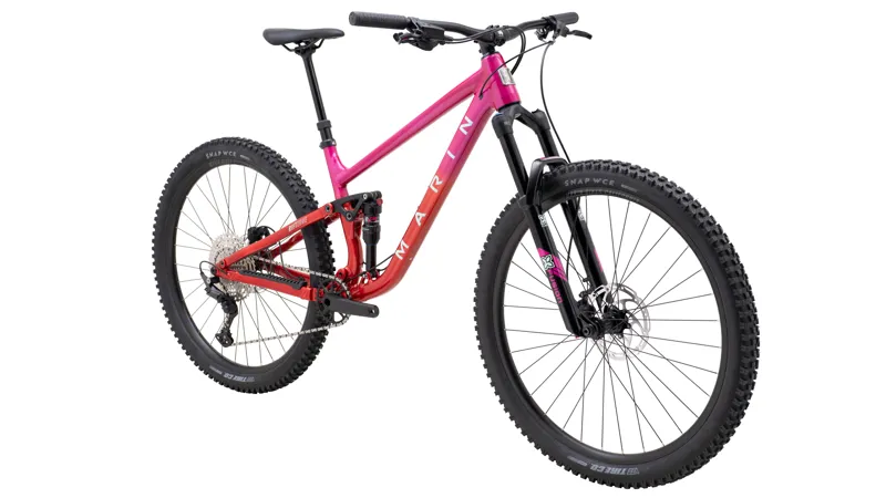 Marin Rift Zone 1 27.5 or 29 Inch Full Suspension Mountain Bike 2025 in Pink/Coral-1