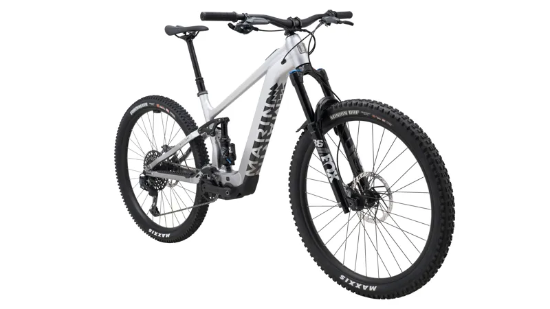 Marin Rift Zone EL 2 Electric Full Suspension Mountain Bike 2026 in Alloy/Black-1