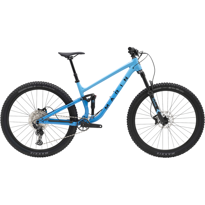 Balfes Bikes Marin Rift Zone 2 Full Suspension Mountain Bike 2027 in Blue | Free postage over £30, £10 off first order, price match & 0% finance.