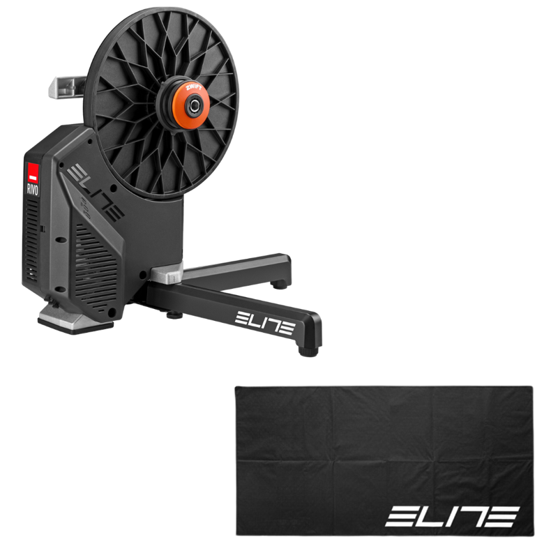 Balfes Bikes Elite Rivo FE-C Mag Smart Trainer with Folding Training Mat | Free postage over £30, £10 off first order, price match & 0% finance.