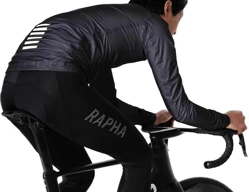 Rapha Pro Team Gore-Tex Lightweight Rain Jacket in Black Charcoal-4