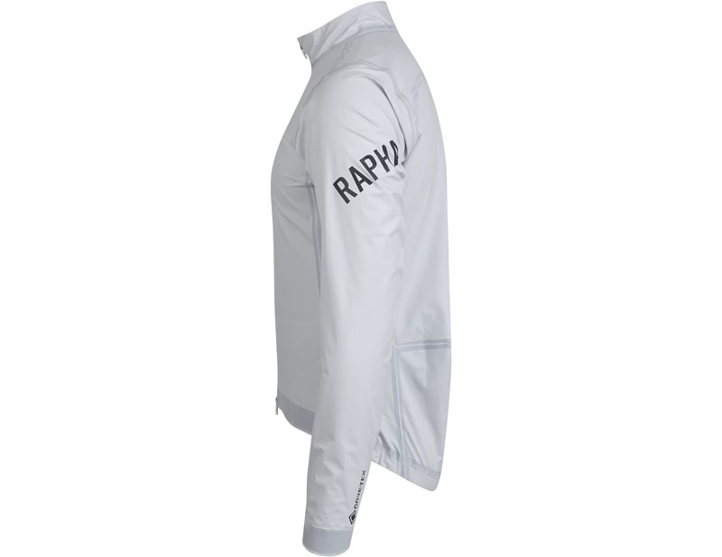 Rapha Men's Pro Team Gore-Tex Lightweight Rain Jacket in White-2