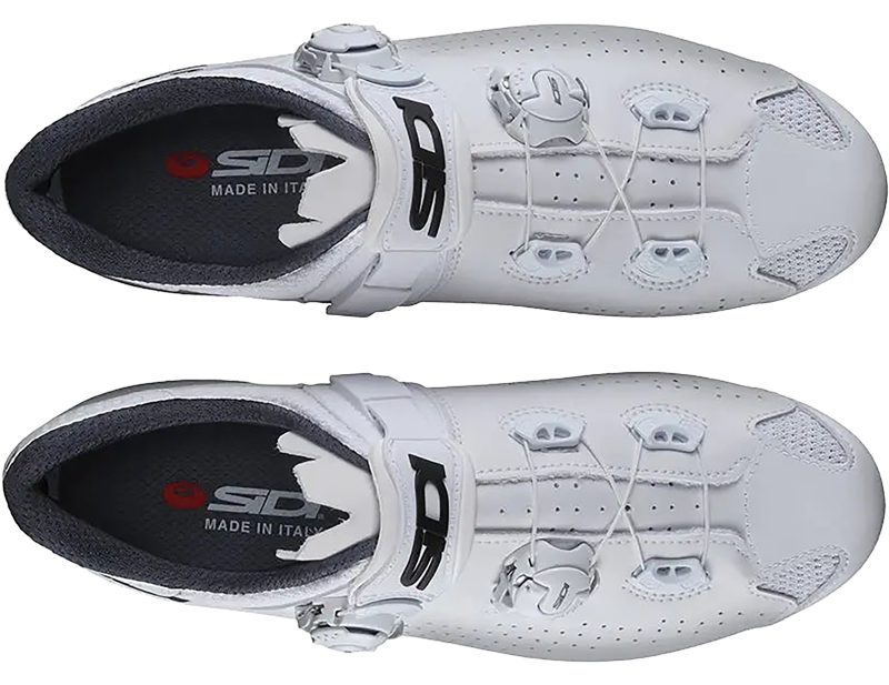 Sidi Genius 10 Womens Road Shoes in White/White-2