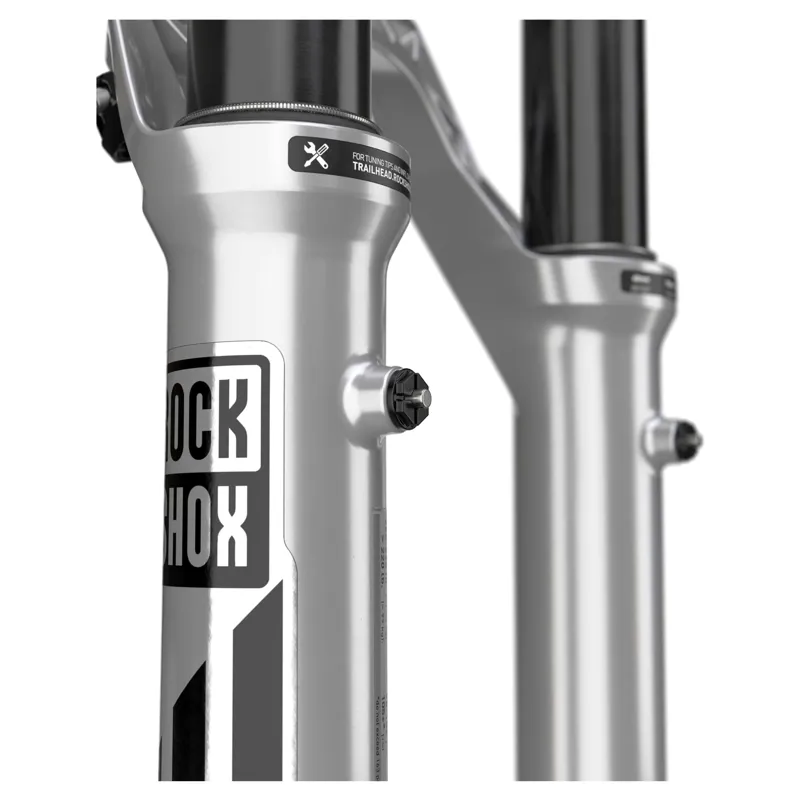Rockshox Pike Ultimate RC2 C1 27.5 140mm 37 Offset Fork in Silver-3