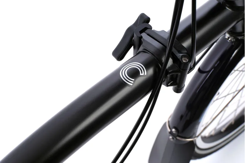 Brompton C Line 12-Speed SuperRoll Folding Bike 2027 in Matt Black-1