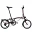 Brompton C Line 12-Speed SuperRoll Folding Bike 2027 in Plum Red