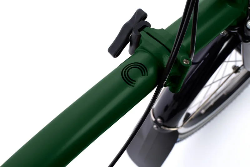 Brompton C Line 12-Speed SuperRoll Folding Bike 2027 in Racing Green-4