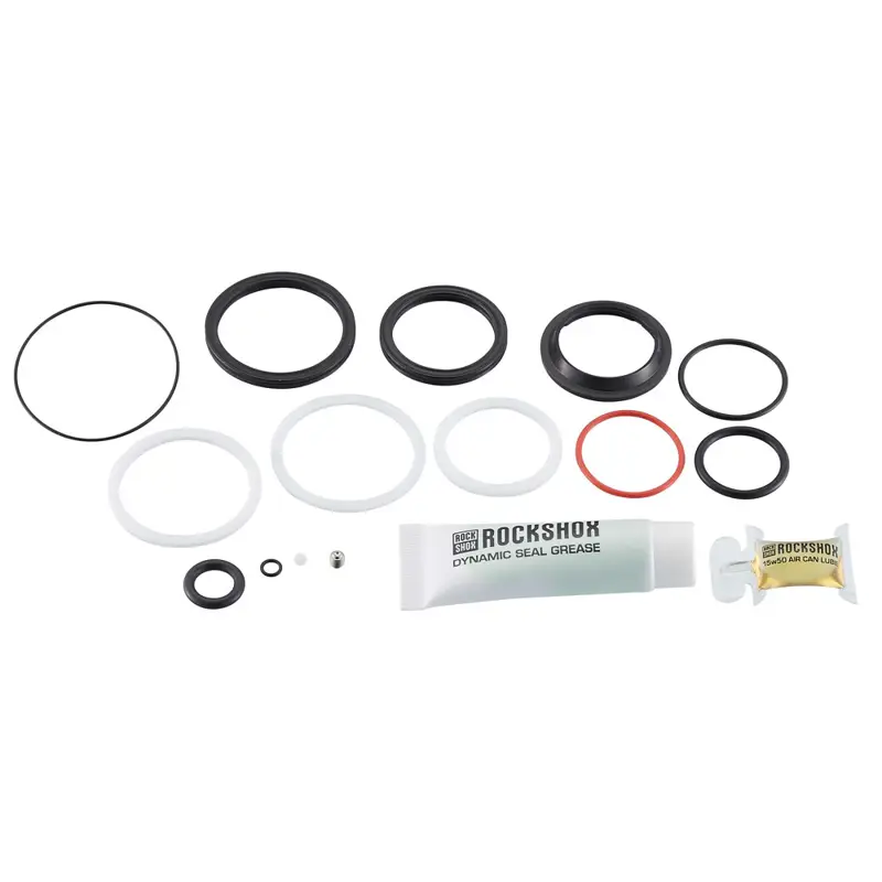 Balfes Bikes RockShox Rockshox Service - 200 Hour/1 Year Service Kit Includes Air Can Seals Piston Seal Glide Rings Ifp Seals Reservoir Seals Thru Shaft Plug Dynamic Seal G | Free postage over £30, £10 off first order, price match & 0% finance.