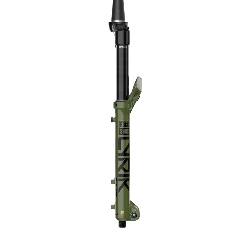 Rockshox Fork Lyrik Ultimate Charger 3.1 RC2 - 27.5in 37 Offset D2 in Green-2