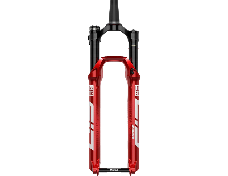 RockShox SID Ultimate Flight Attendant USB-C Race Day 3P Crown 29 Fork 120mm 44offset Tapered DebonAir in Electric Red-1