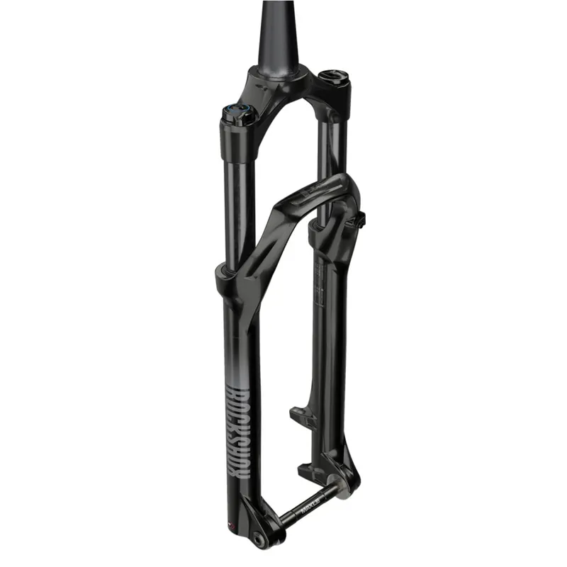RockShox Fork Judy Silver TK - Remote 29 9QR 100mm Alum Str 1 1/8 51offset Solo Air includes Star nut + Right PopLoc Remote A3 2021: GLOSS BLACK 100MM