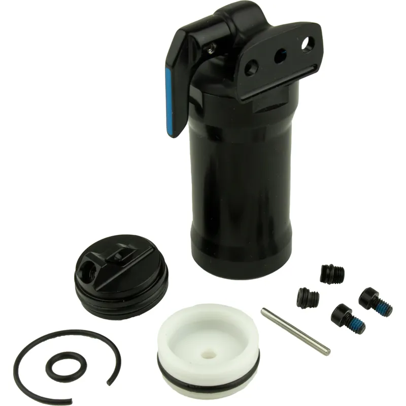 Balfes Bikes RockShox Rockshox Rear Shock Reservoir Assembly - 62mm 380 Lock Includes Reservoir Internals- Super Deluxe Air/Coil RT A1+ 37.5-65 | Free postage over £30, £10 off first order, price match & 0% finance.