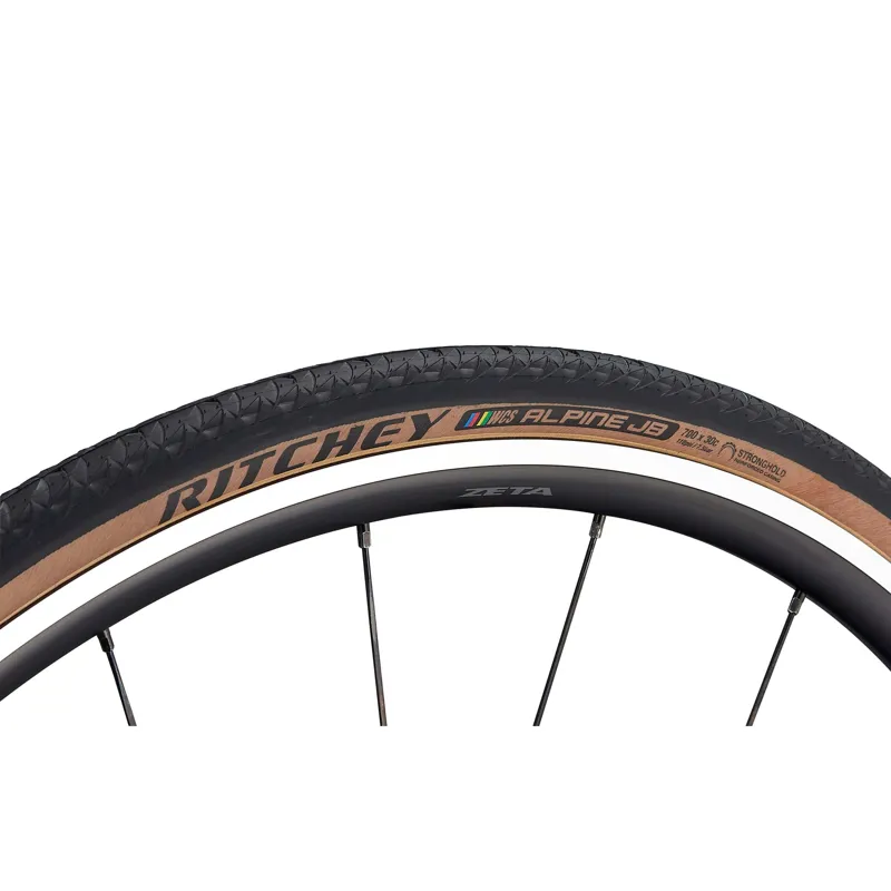 Ritchey WCS Alpine JB Folding Gravel Tyre in Black/Tan 700x30c-1