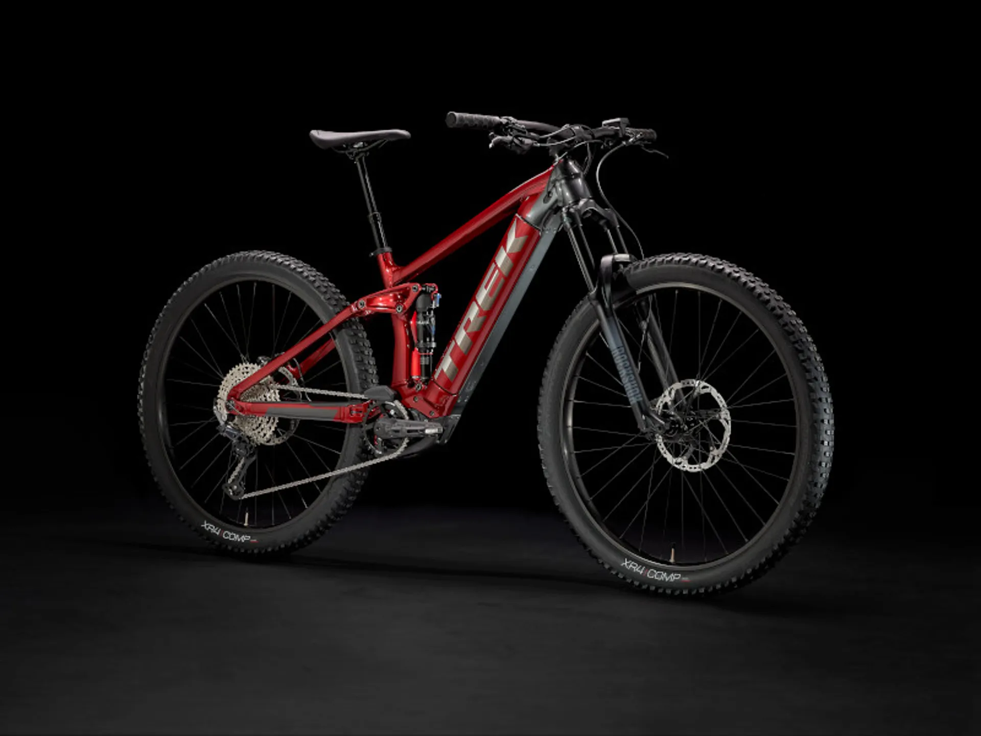 Trek Rail Deore 500Wh FS Electric Mountain Bike 2022 in Crimson