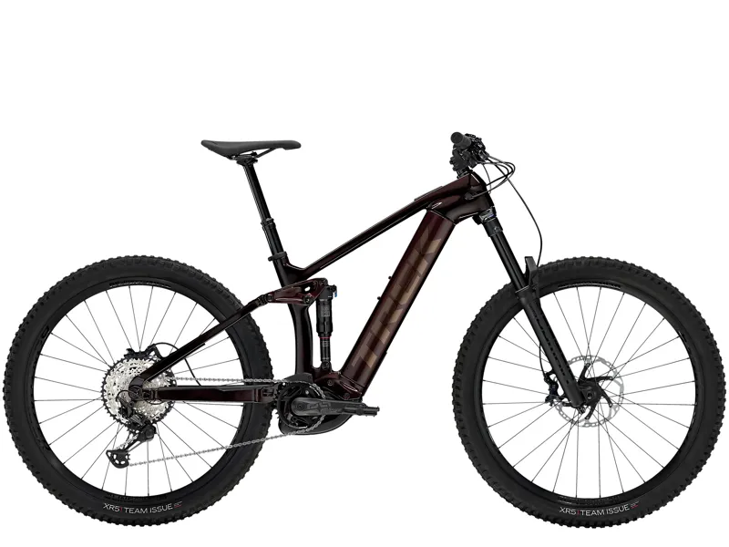 Trek Rail 9.7 SLX/XT FS Electric Mountain Bike 2023 in Carbon Red