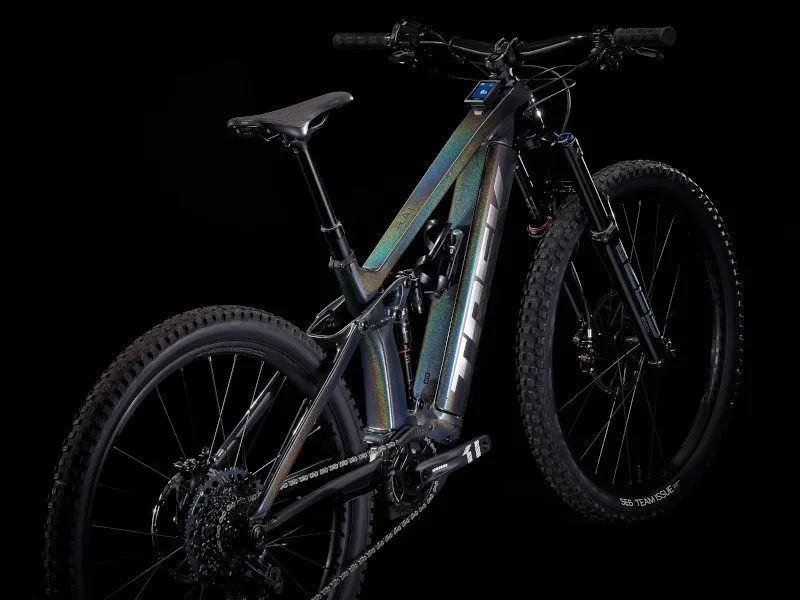 Trek Rail 9.8 Gx Electric Full Suspension Mountain Bike 2023 in Black-1