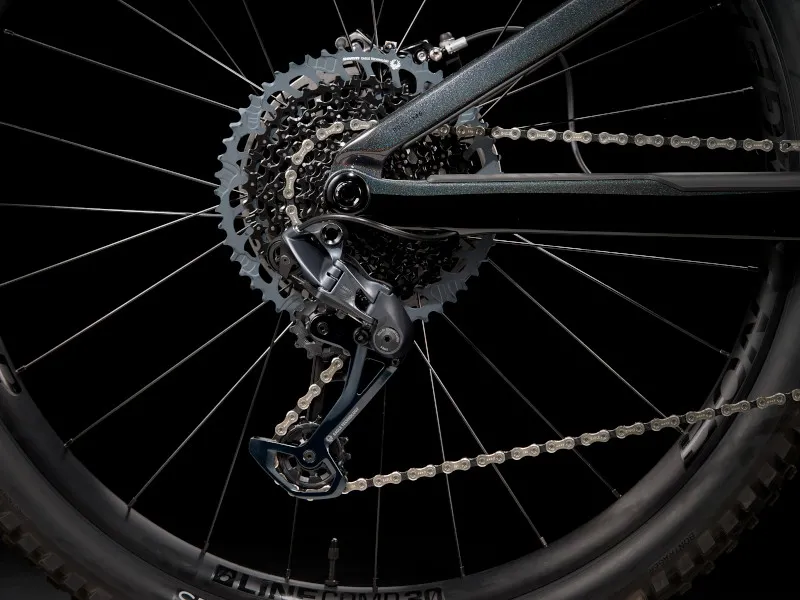 Trek Rail 9.8 Gx Electric Full Suspension Mountain Bike 2023 in Black-8