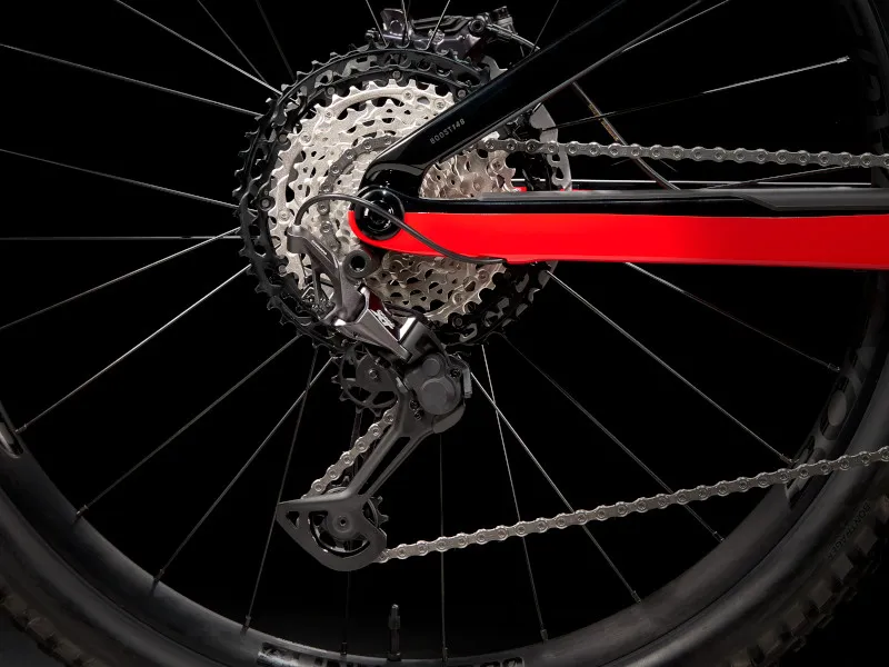 Trek Rail 9.8 XT Gen 3 Electric Full Suspension Mountain Bike 2023 in Black-8