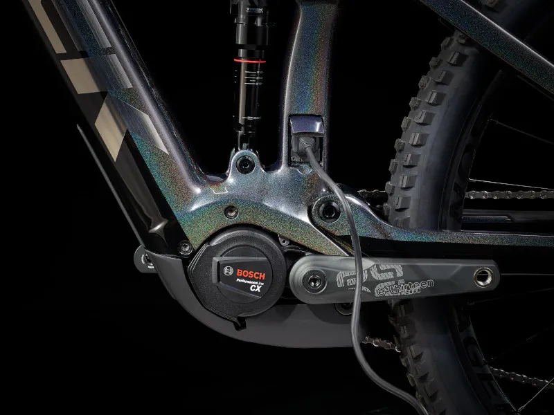 Trek Rail 9.8 XT Gen 3 Electric Full Suspension Mountain Bike 2023 in Prismatic-2