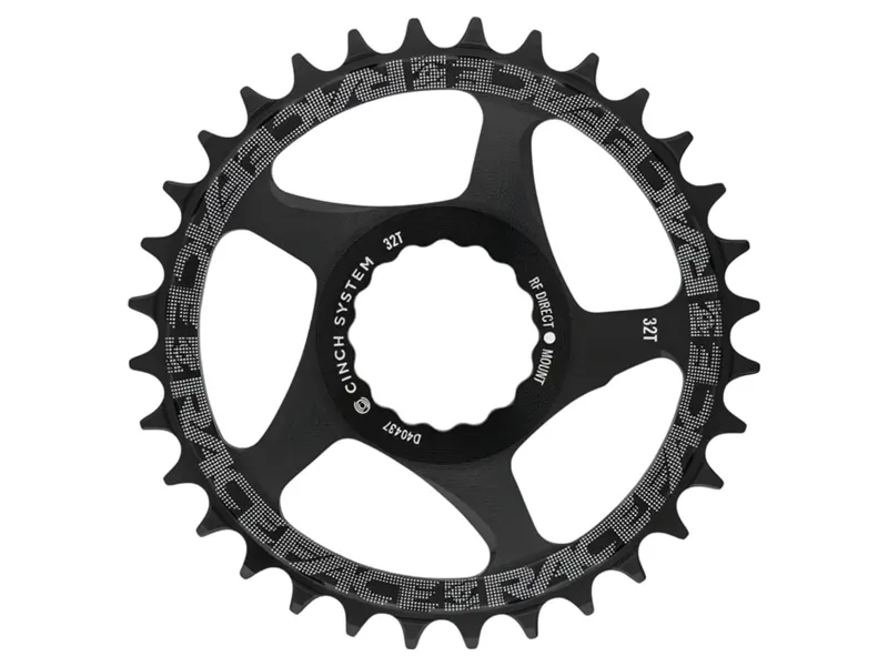 Race Face 1x Cinch Direct Mount Narrow Wide Chainring 30t in Black