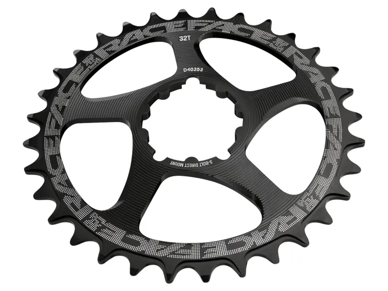 Race Face Direct Mount Chainring 3 Bolt Compatible 30t in Black-1