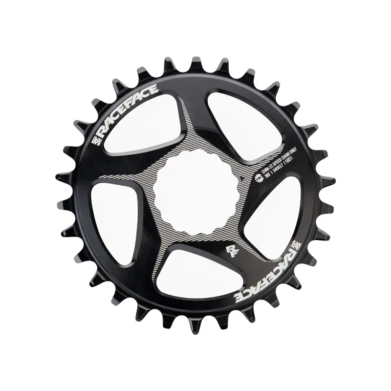 Balfes Bikes Race Face Direct Mount Shimano 12 Speed Chainring 30t in Black | Free postage over £30, £10 off first order, price match & 0% finance.