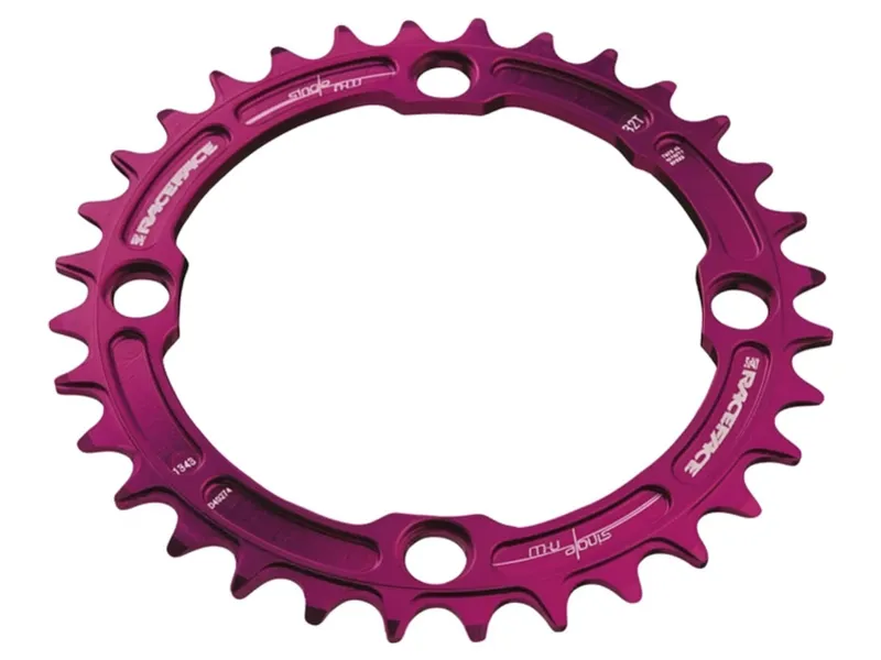 Race Face Narrow/Wide Single Chainring 38T 104 x 38t in Purple-1