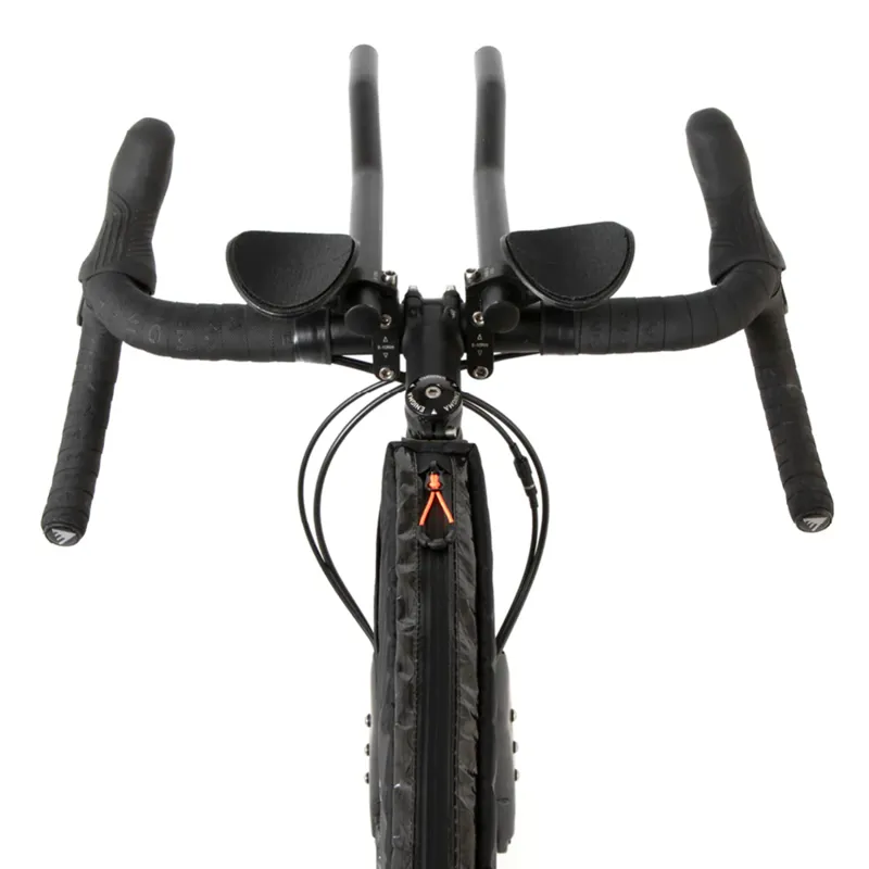 Restrap Race Top Tube Bag 2L - Long in Black-3