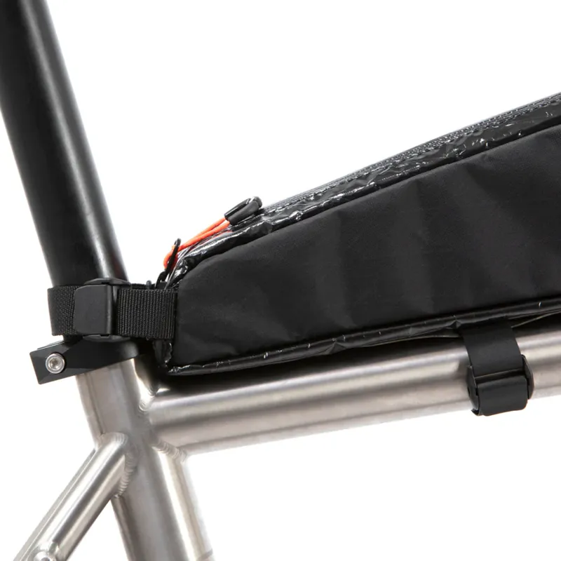 Restrap Race Top Tube Bag 2L - Long in Black-1