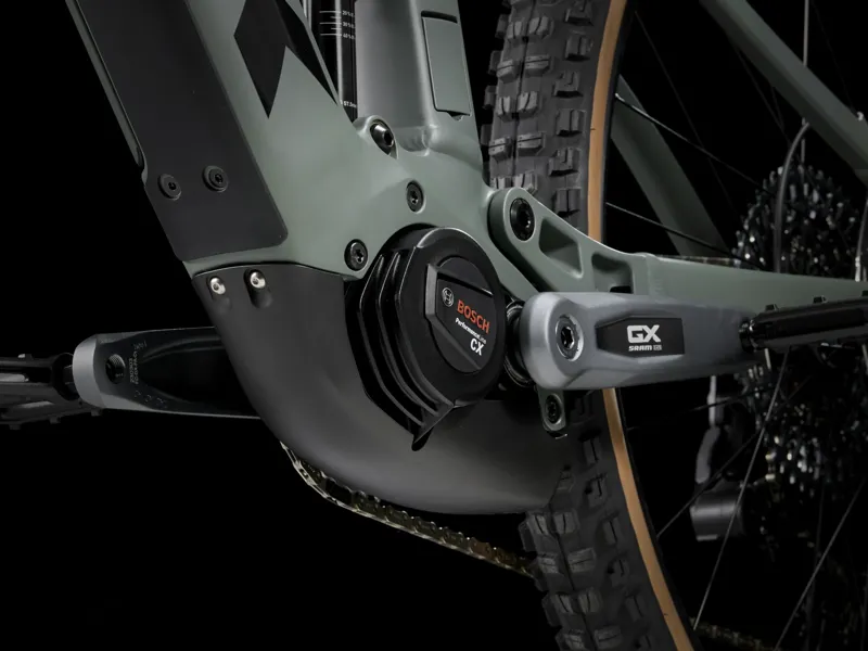 Trek Rail 8 GX AXS Electric Full Suspension Mountain Bike 2024 in Keswick Green-9