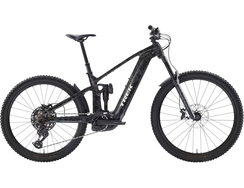 Trek RAIL+ 9.7 Gen 5 Electric Full Suspension Mountain Bike 2027 in Dark Star/Lithium Marble