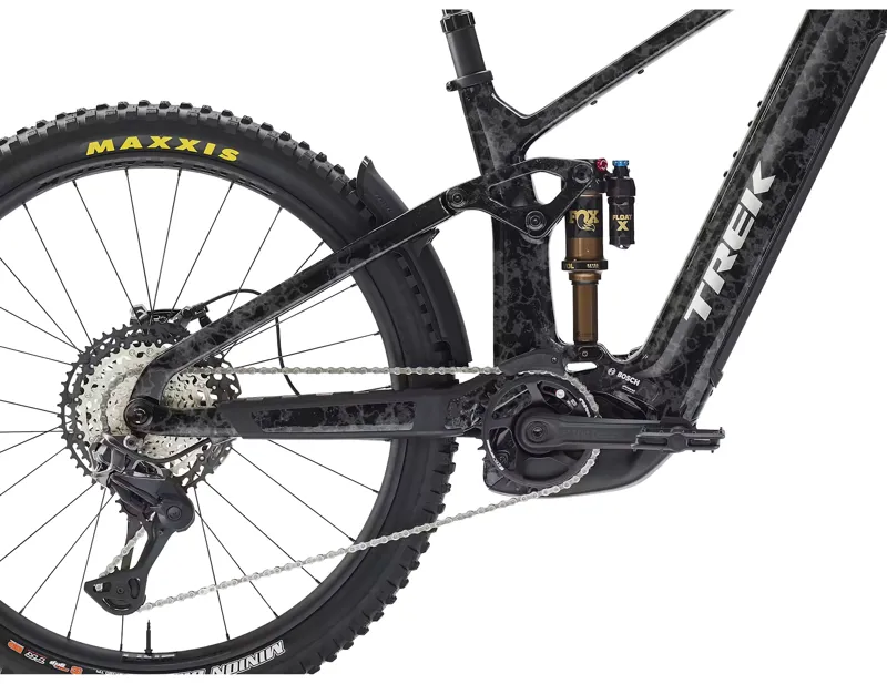 Trek RAIL+ 9.8 Gen 5 Electric Full Suspension Mountain Bike 2027 in Dark Star/Lithium Marble-5