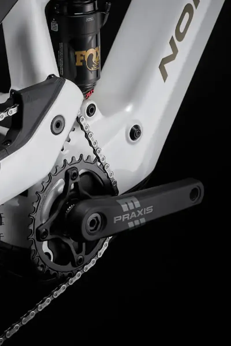 Norco Range VLT CX C1 29/27.5 Electric Full Suspension Mountain Bike 2027 in White Raw-2