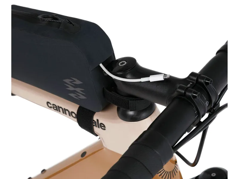 Rapha Explore Top Tube Bag in Black Charcoal/Dark Grey-6