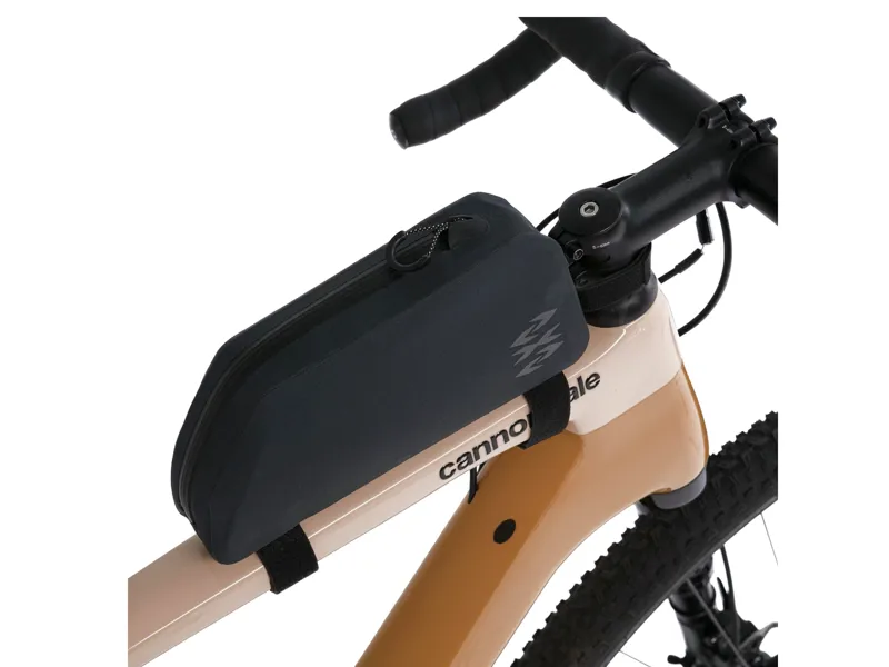 Rapha Explore Top Tube Bag in Black Charcoal/Dark Grey-2