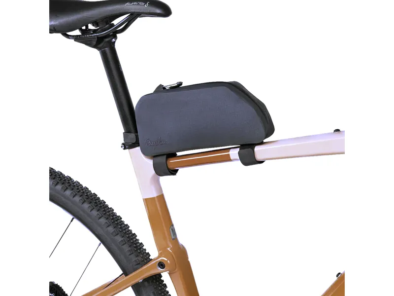 Rapha Explore Top Tube Bag in Black Charcoal/Dark Grey-5