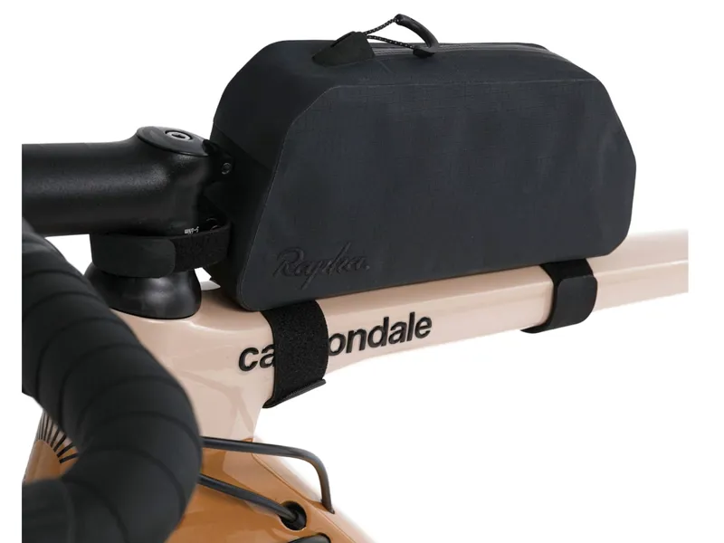 Rapha Explore Top Tube Bag in Black Charcoal/Dark Grey-3