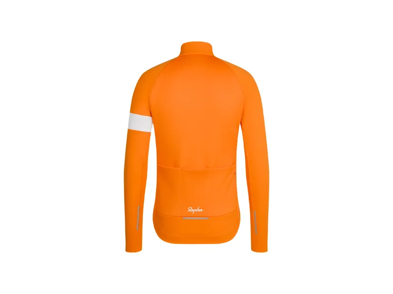 Rapha Core Winter Cycling Jacket in Orange-1