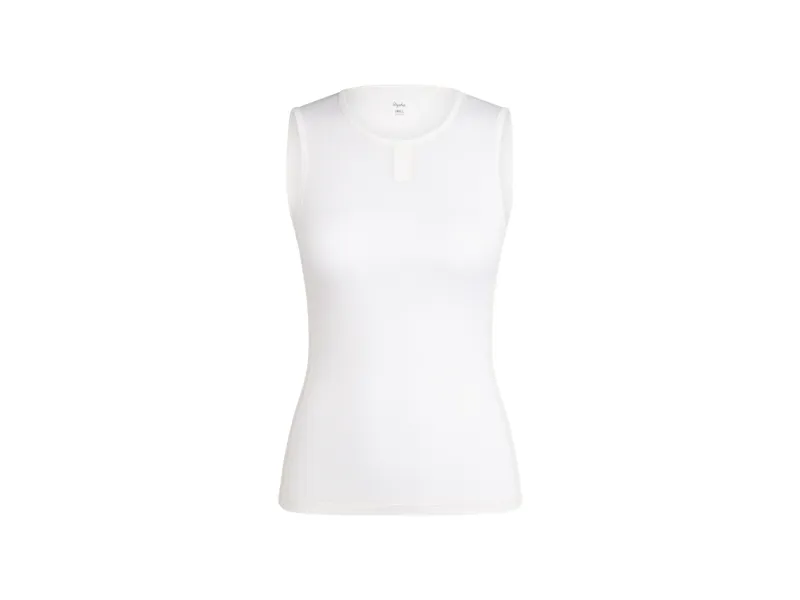 Rapha Lightweight Women's Sleeveless Cycling Baselayer in White