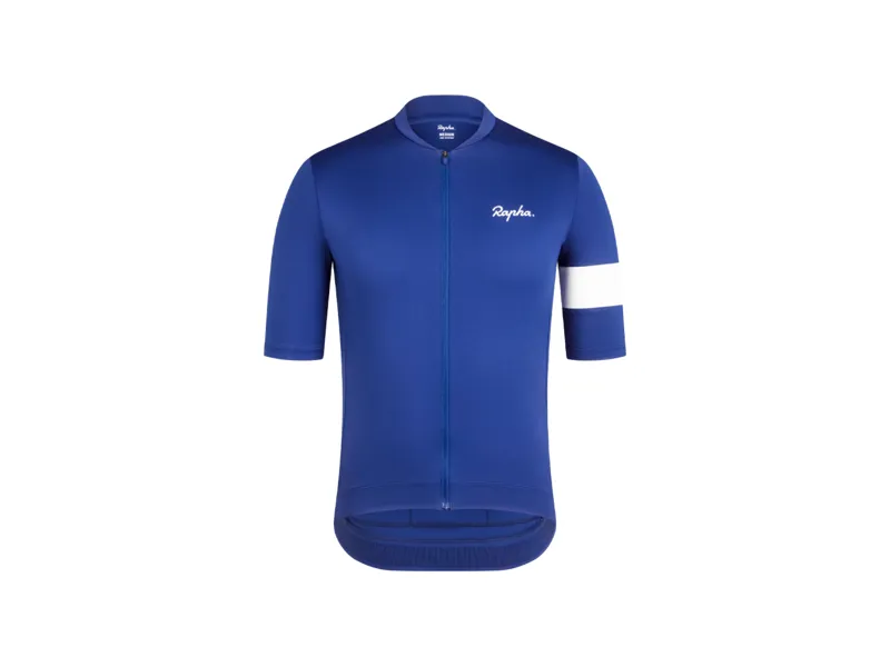 Rapha Core Cycling Short Sleeve Jersey in Navy