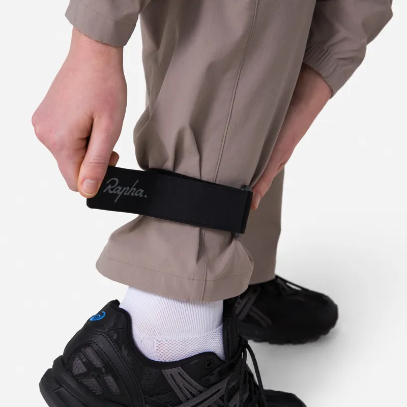 Rapha Ankle Strap in Black/Silver Reflective