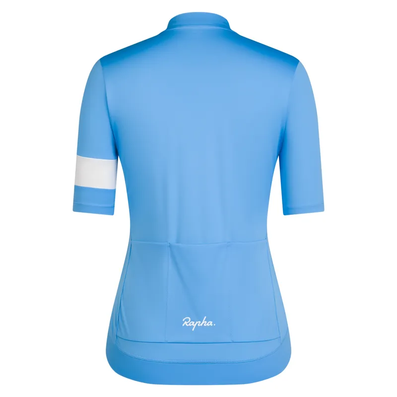 Rapha Women's Core Short Sleeve Jersey in All Aboard/White Alyssum-1