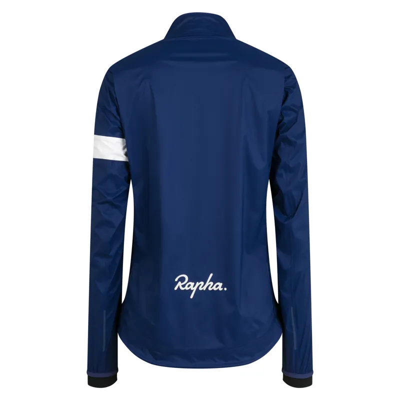 Rapha Women's Core Rain Jacket II in Navy/White-1