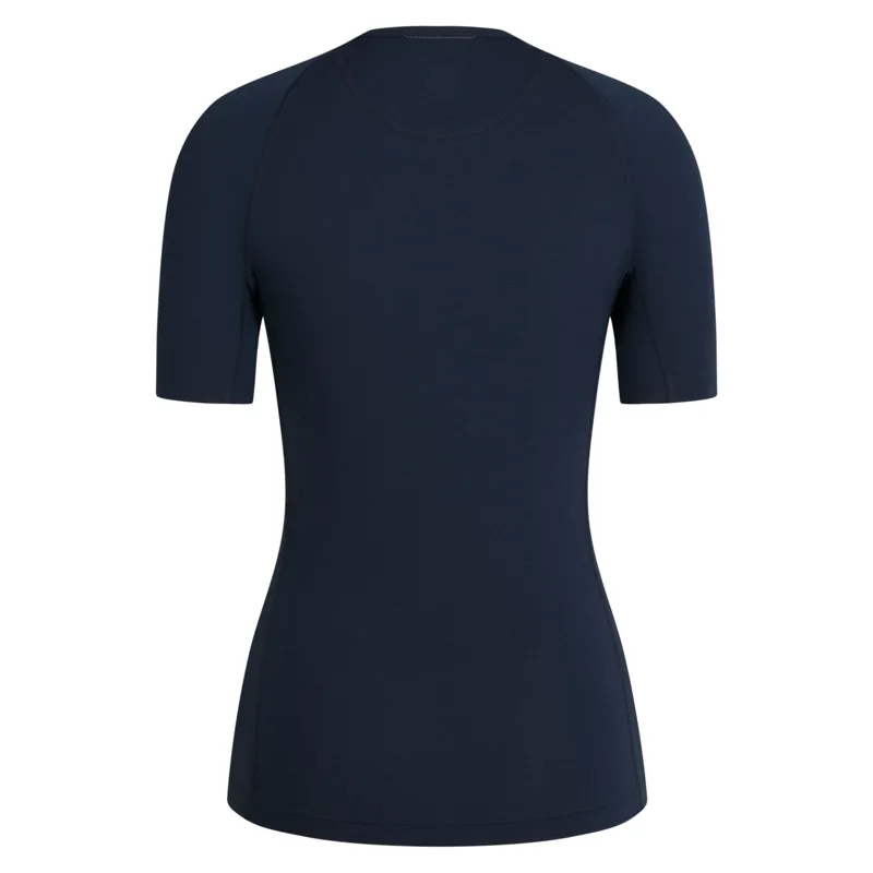 Rapha Women's Merino Short Sleeve Base Layer in Dark Navy-1