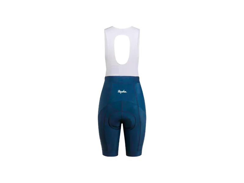 Rapha Core Women's Cycling Bib Shorts in Navy/White-1