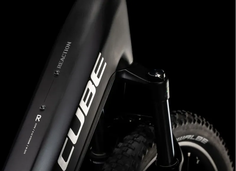 Cube Reaction Hybrid Race 800 Electric Hardtail Mountain Bike 2025 in Black-1